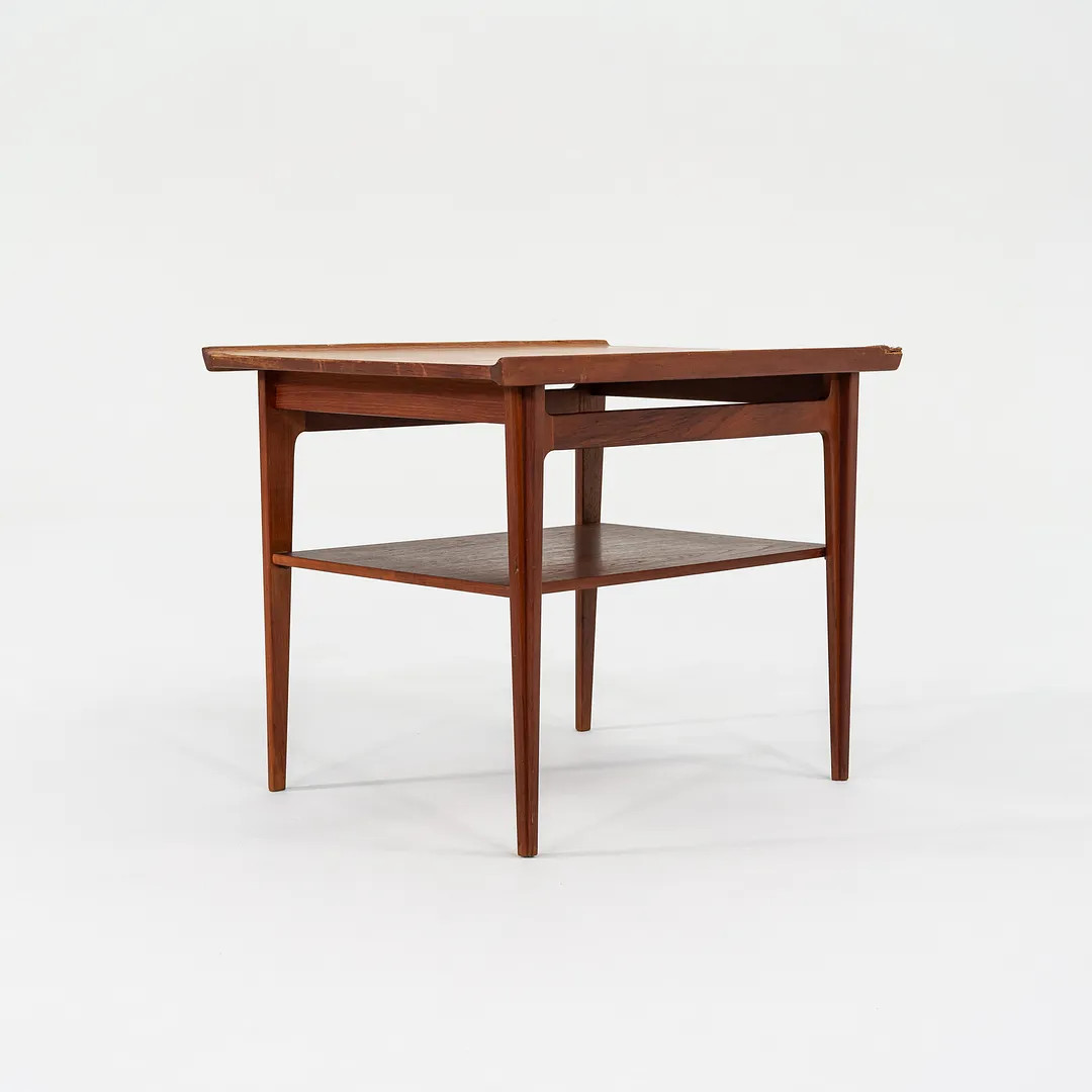 1950s Finn Juhl for France & Son 500 Series Side or End Table Teak 20×28 inches