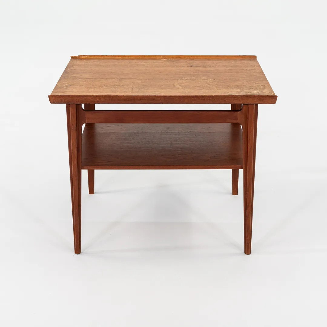 1950s Finn Juhl for France & Son 500 Series Side or End Table Teak 20×28 inches