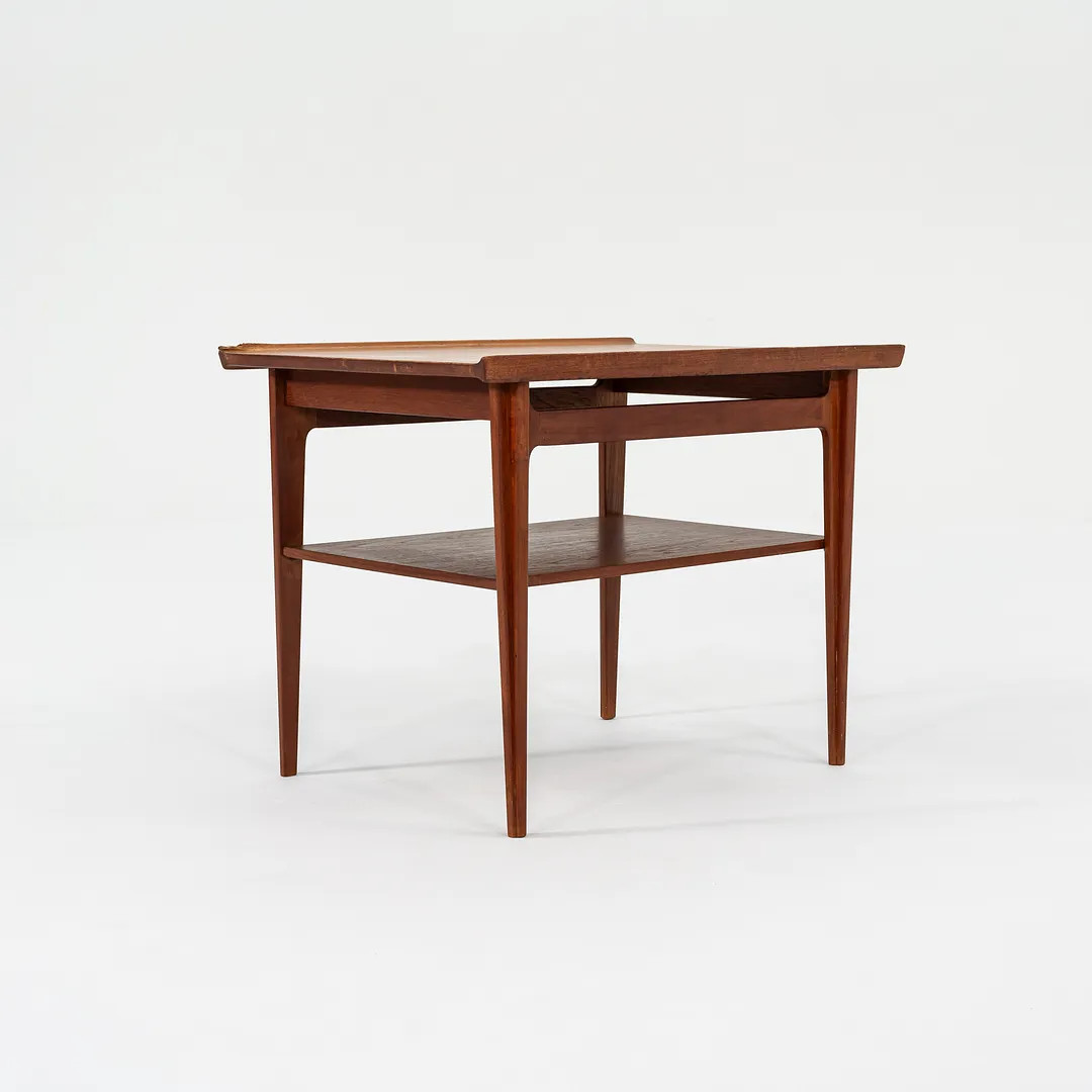 1950s Finn Juhl for France & Son 500 Series Side or End Table Teak 20×28 inches