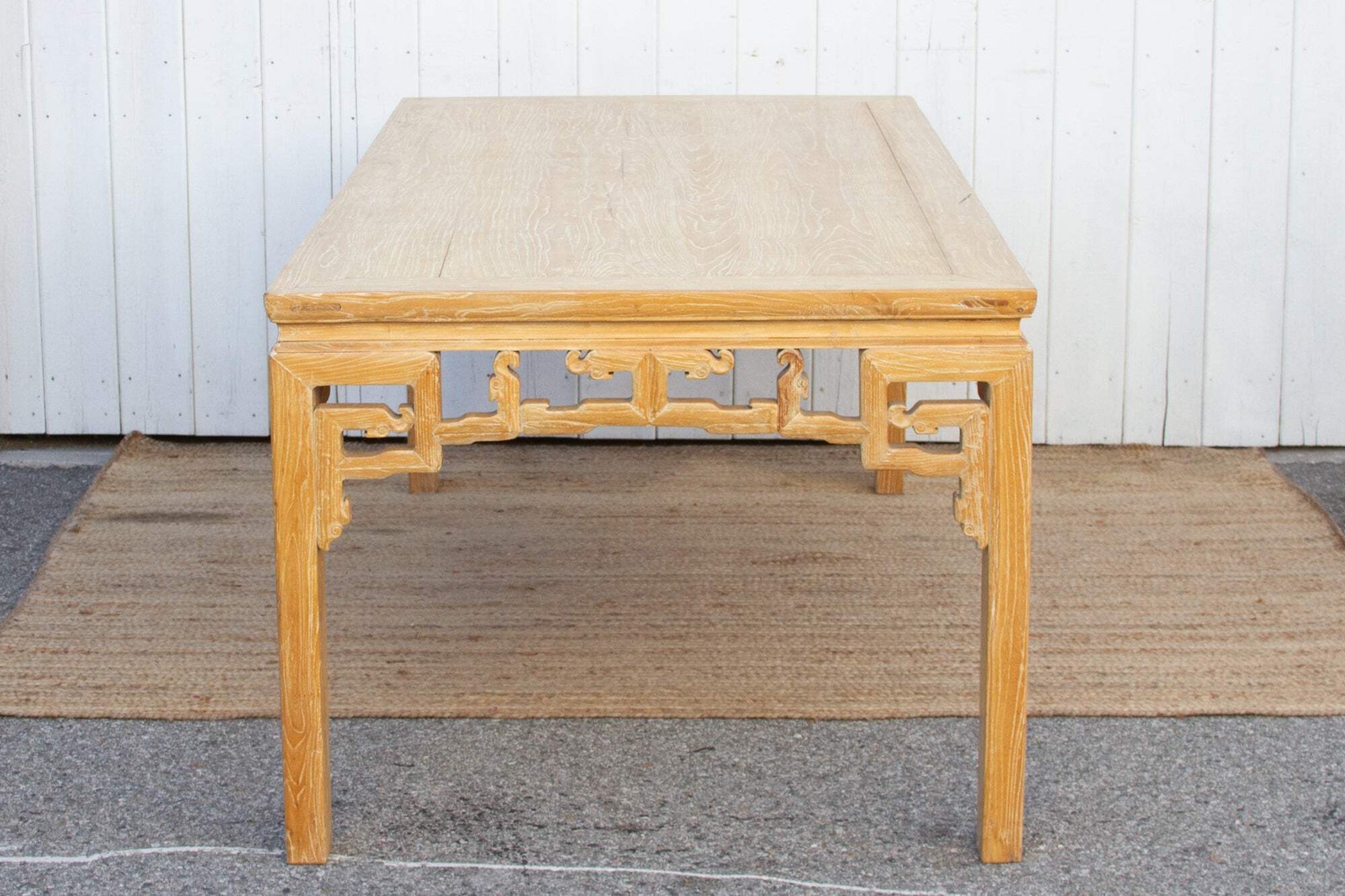 Reclaimed Elm Qing Style Dining Table