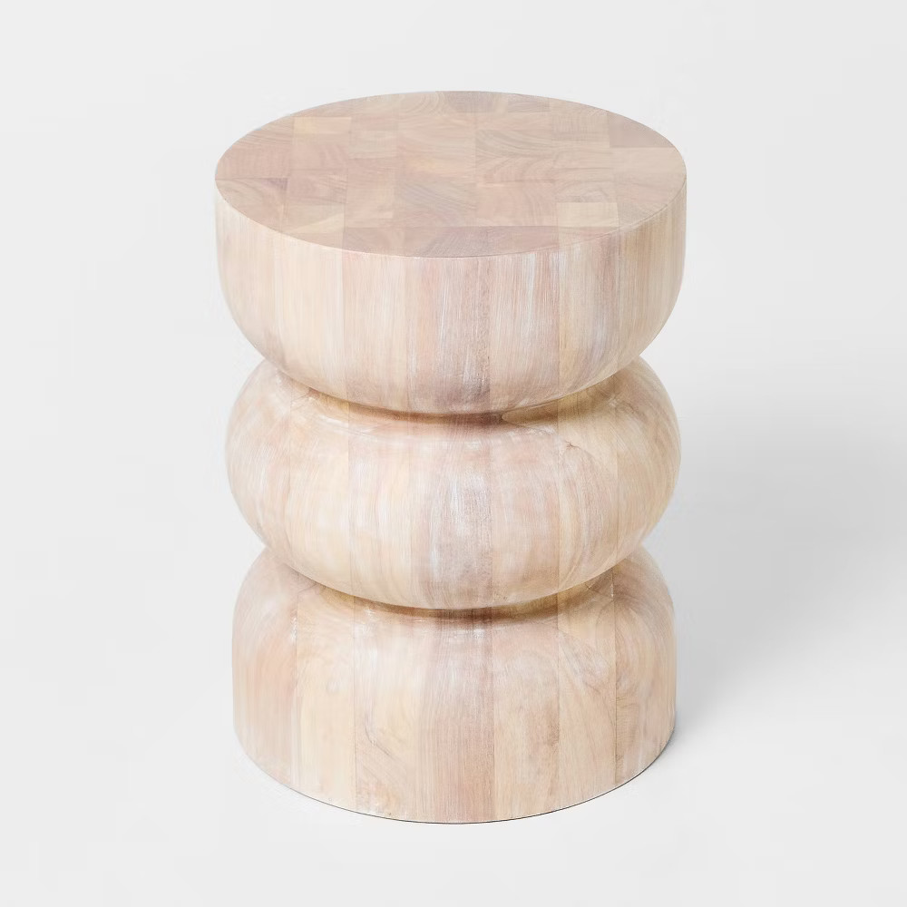 Accent Table White Wash – Threshold designed with Studio McGee