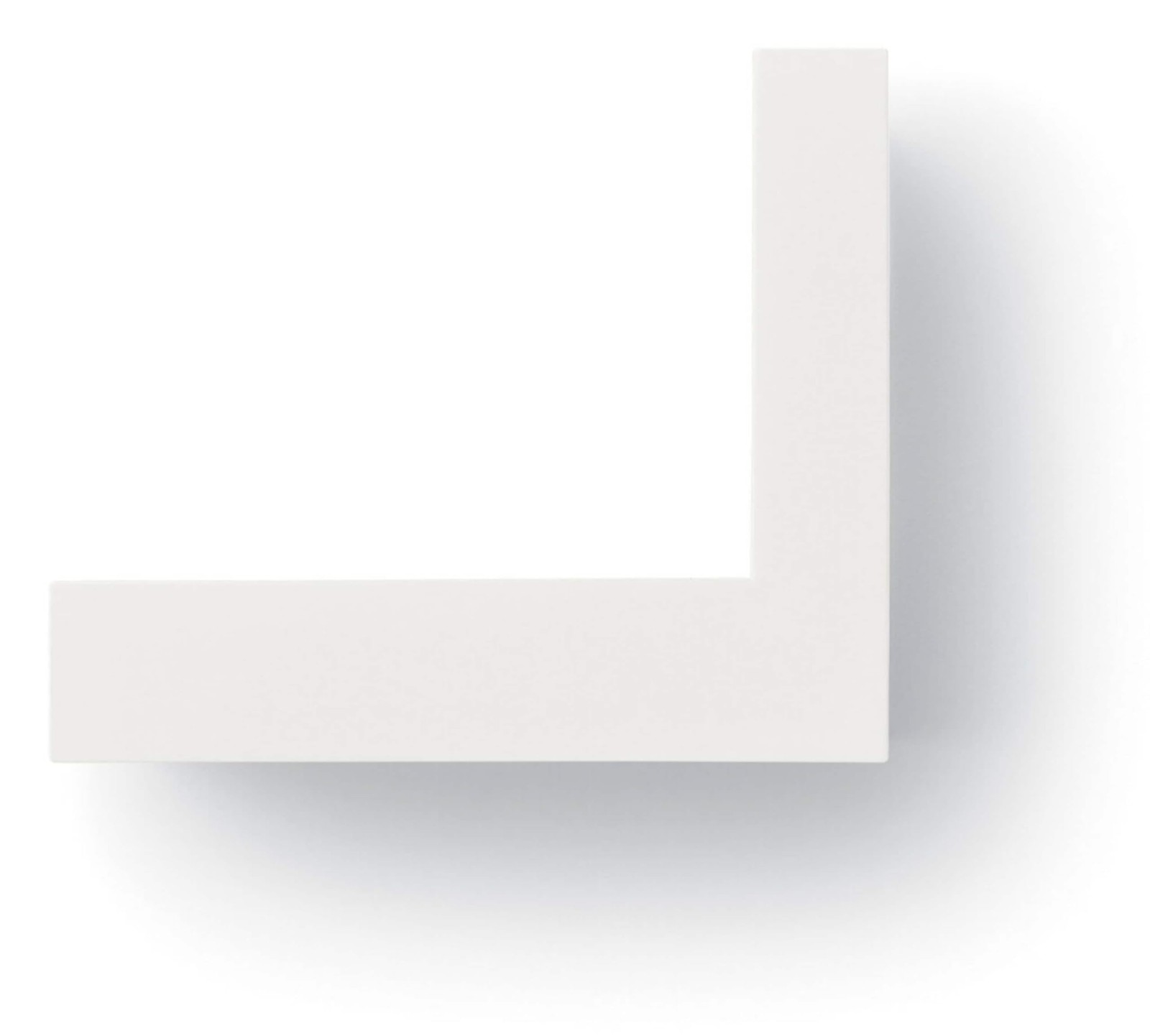 Command Display Ledges, Holds up to 2 4″ 2 Count (Pack of 1), Quartz
