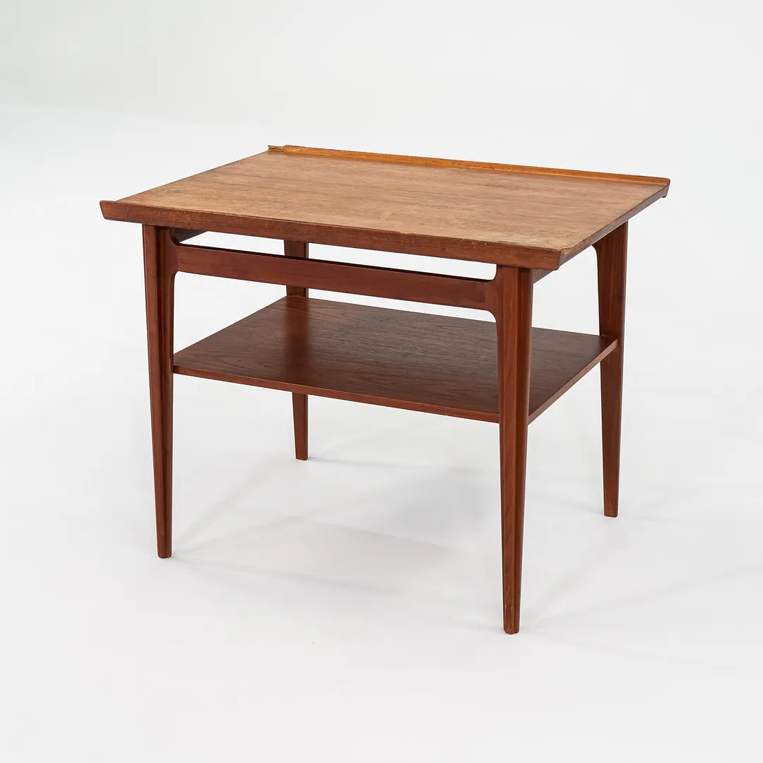 1950s Finn Juhl for France & Son 500 Series Side or End Table Teak 20×28 inches