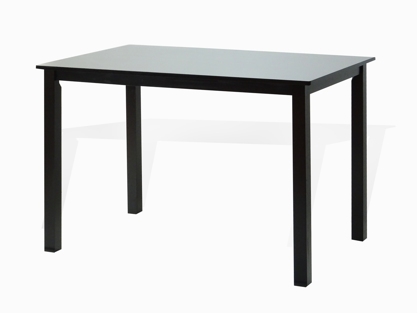 Contemporary Modern Rectangular Dining Kitchen Table in Espresso Finish