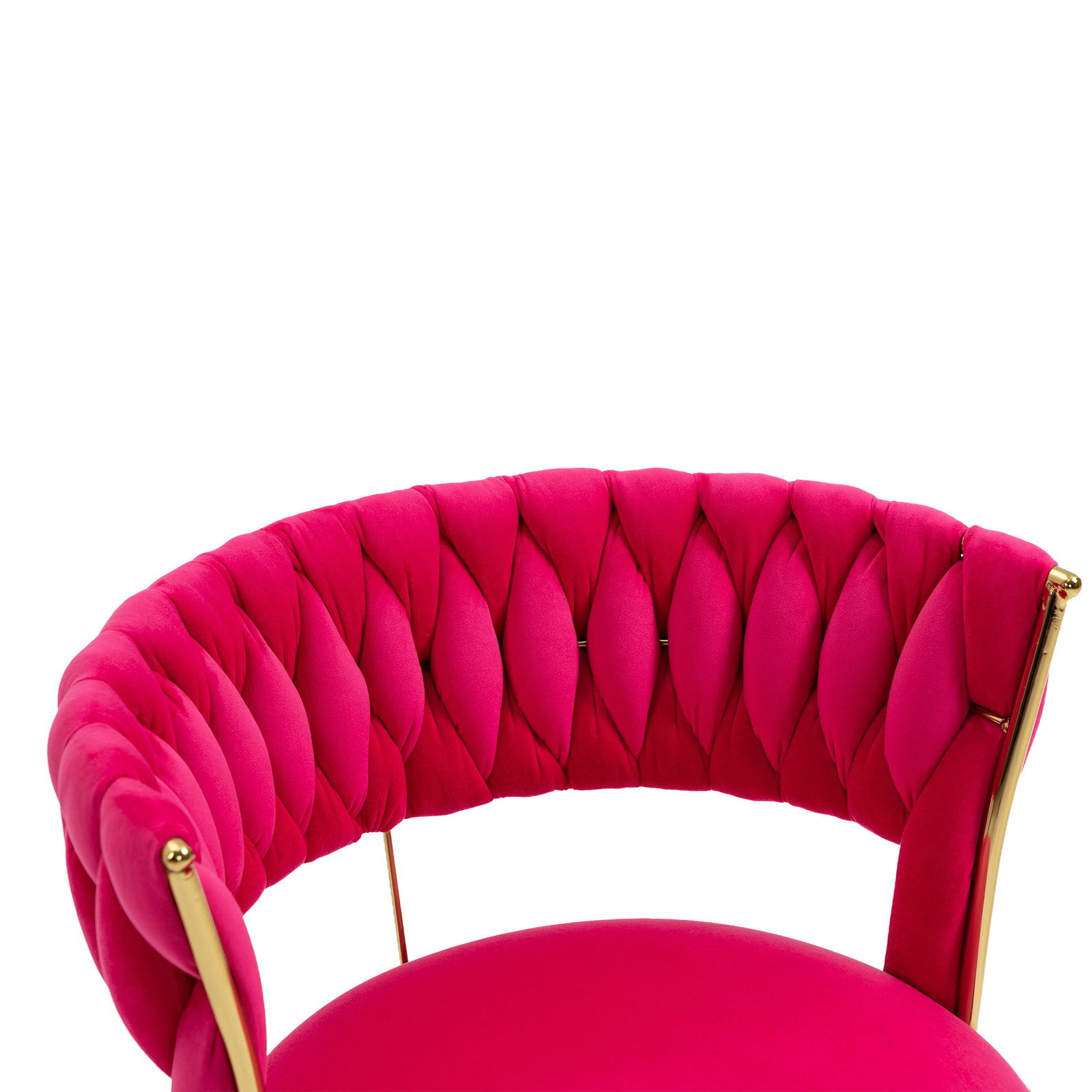 Home Office Desk Chair, Vanity Chair, Modern Adjustable Home Chair – Rose Red