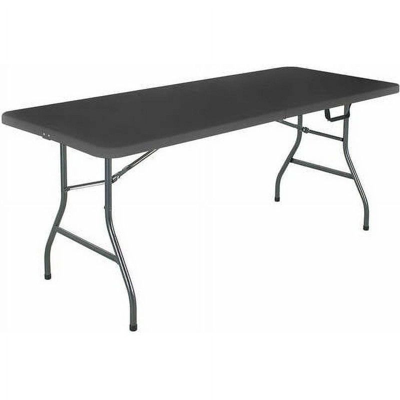 6ft Folding Centerfold Table Heavy Duty Waterproof Resin Ideal Events & Picnics