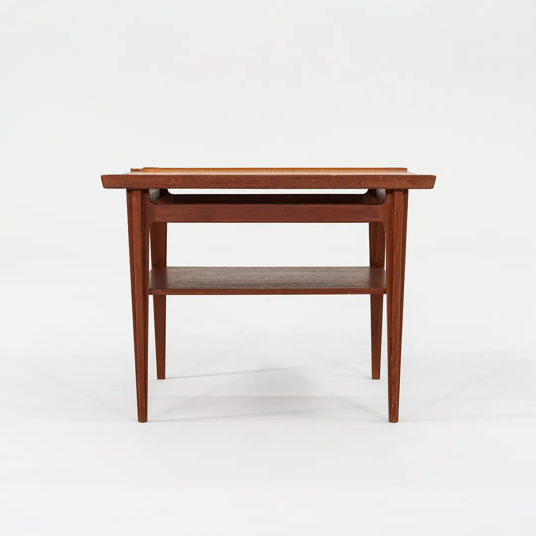 1950s Finn Juhl for France & Son 500 Series Side or End Table Teak 20×28 inches