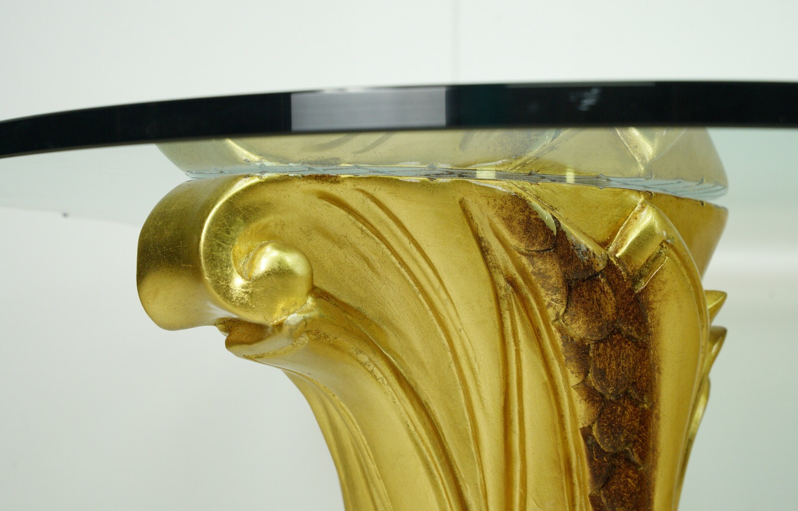 Art Deco Colombostile Il Gusto Dei Principi Glass Top Gold Coffee Table