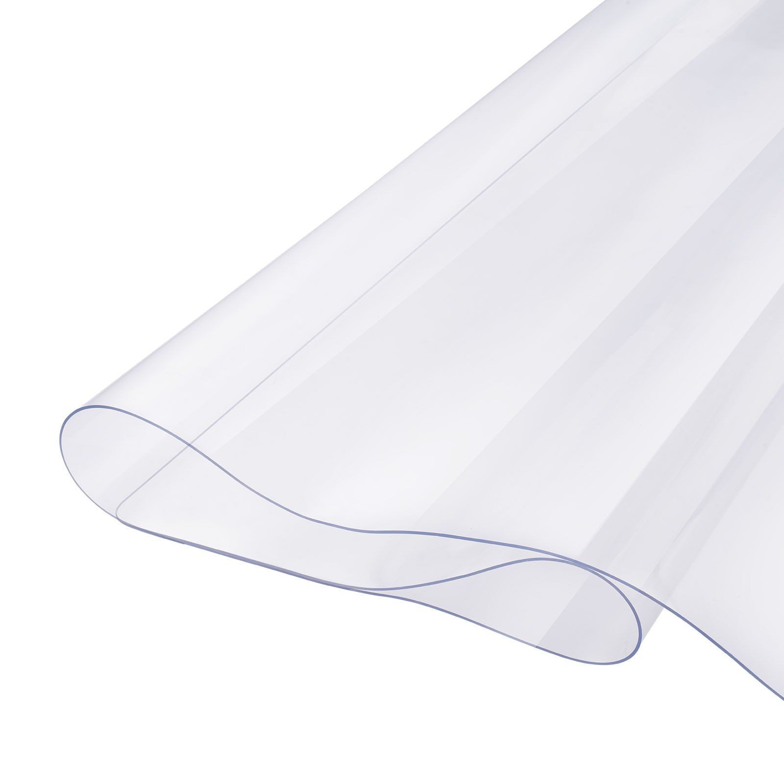 30x60in 1.5mm Clear Plastic Table & Desk Protector & Waterproof Cover