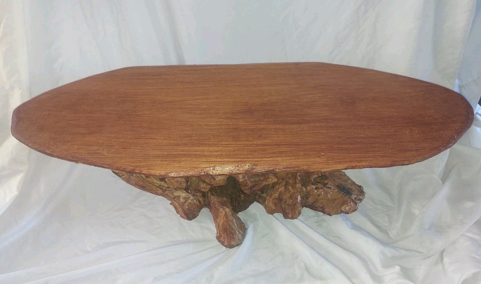 Coffee Table Solid Wood Cottagecore Bonsai Stand 36x12x12″ Natural Accent Rustic