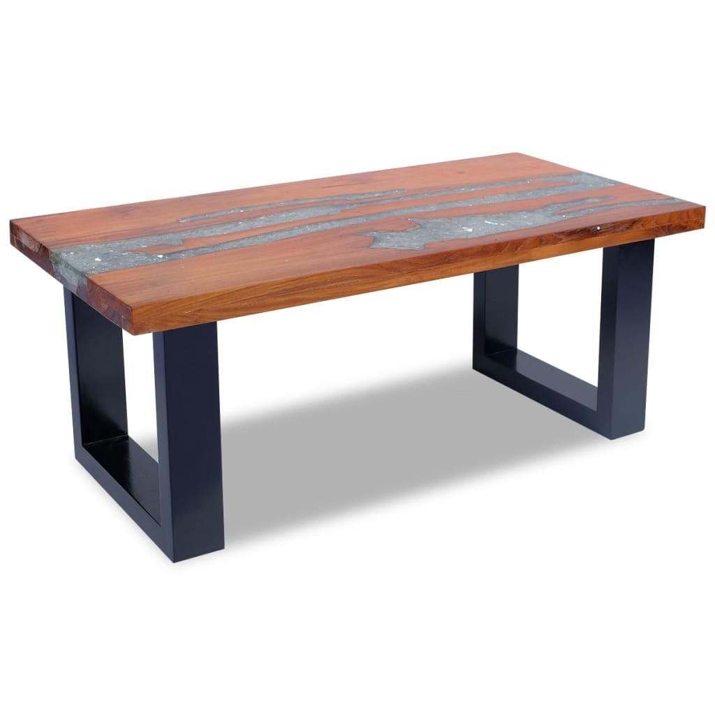 Coffee Table Teak Resin 39.4″x19.7