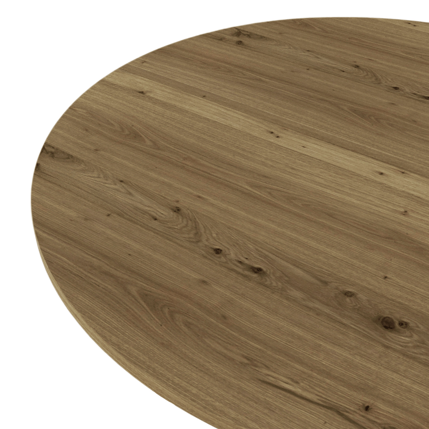 35.4″ Round Dining Table, Circle Kitchen Table with Metal Legs for 2-4 Person