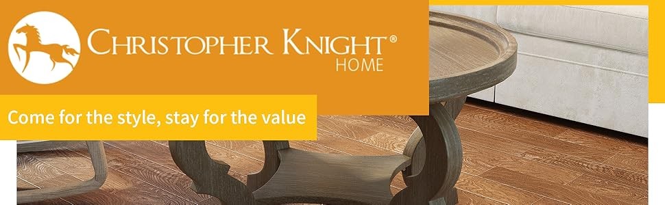 Althea Faux Wood Circular Coffee Table, Nature