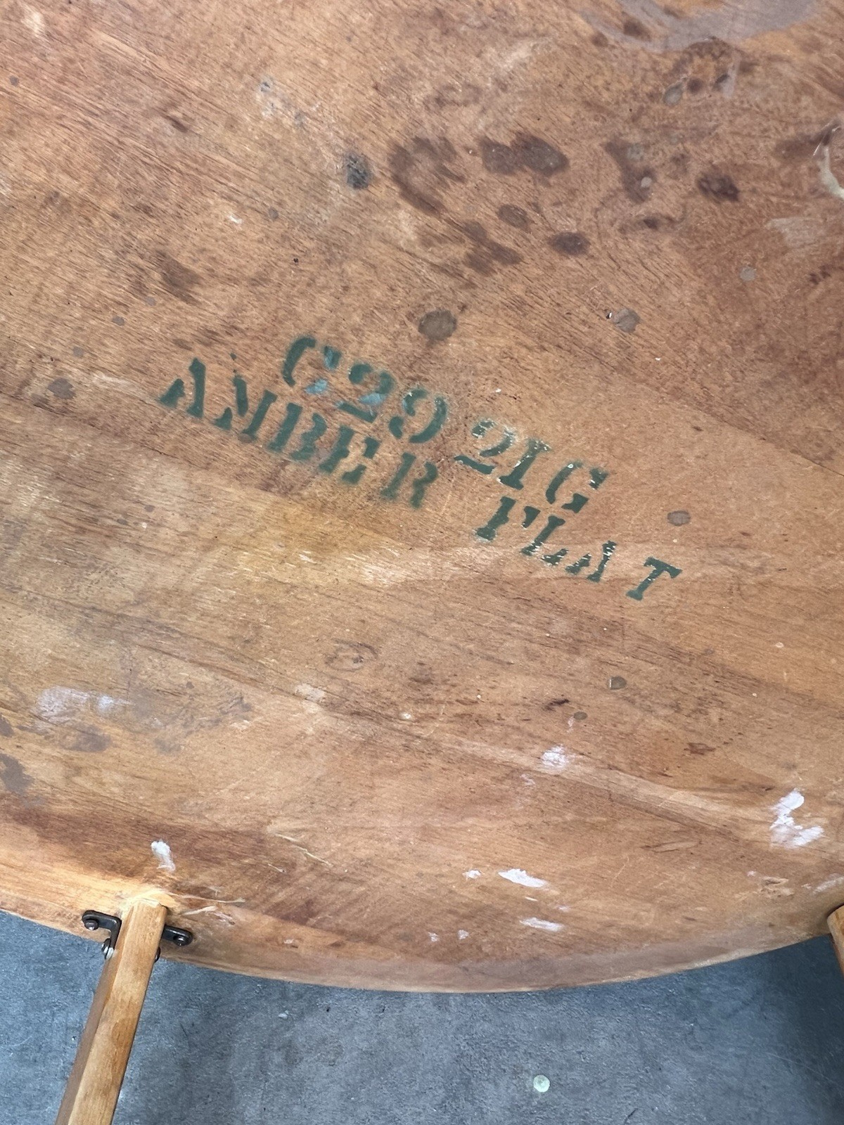 Extremely Rare! Haywood Wakefield streamline deco,mcm coffee/cocktail table