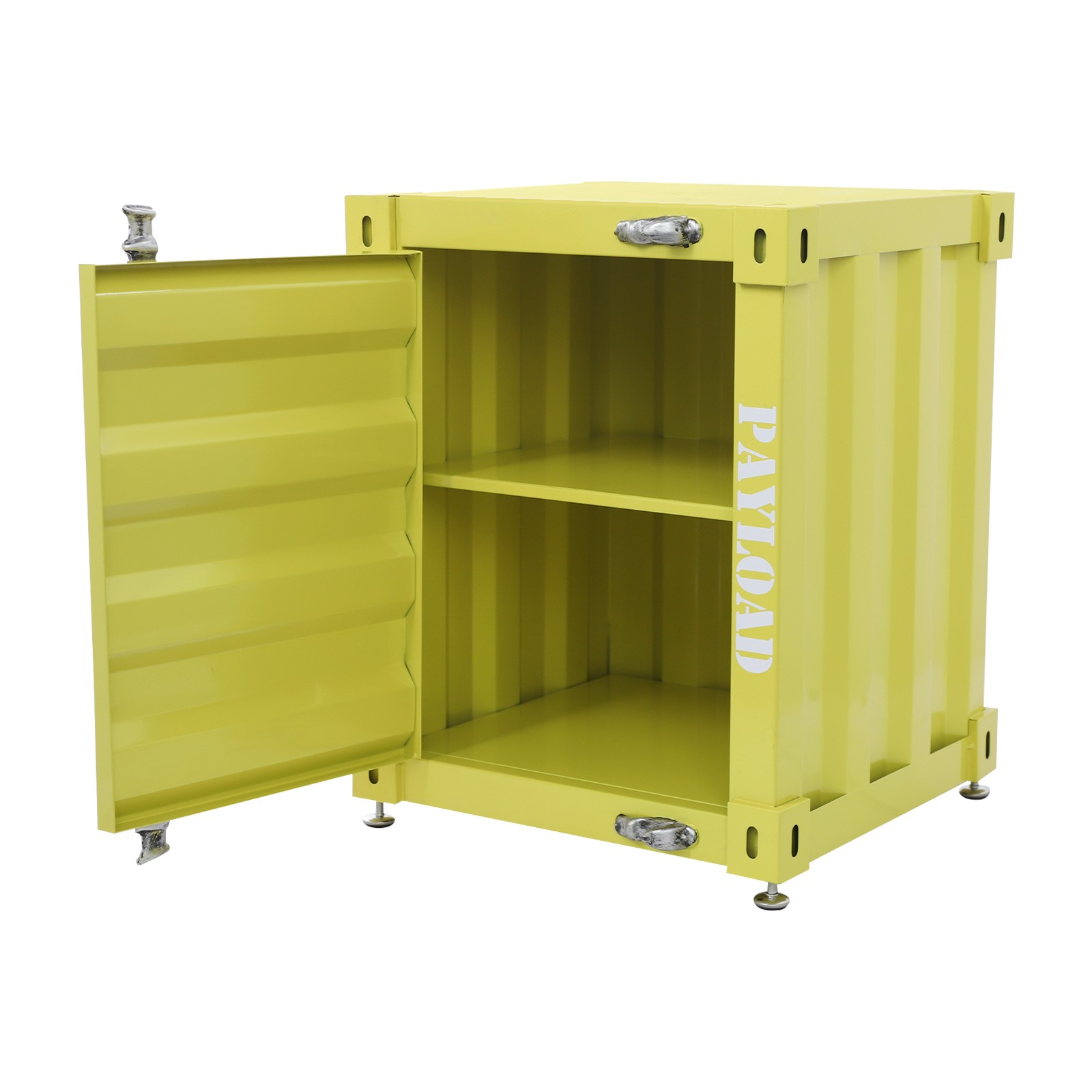 Industrial Tinplate Bedside Table Container Max 90kg Side Table Container Locker