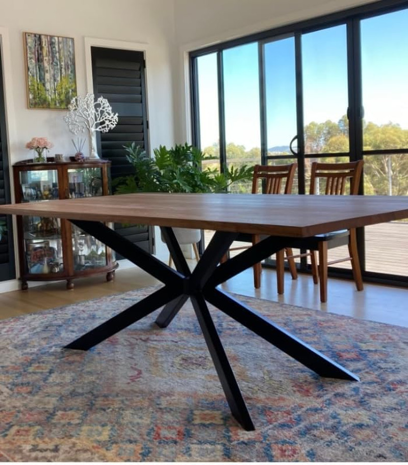 30 Inch Modern Table Base Metal Dinning Table Legs with Suction Cups, Heavy Duty