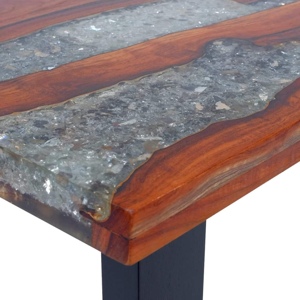 Coffee Table Teak Resin 39.4″x19.7