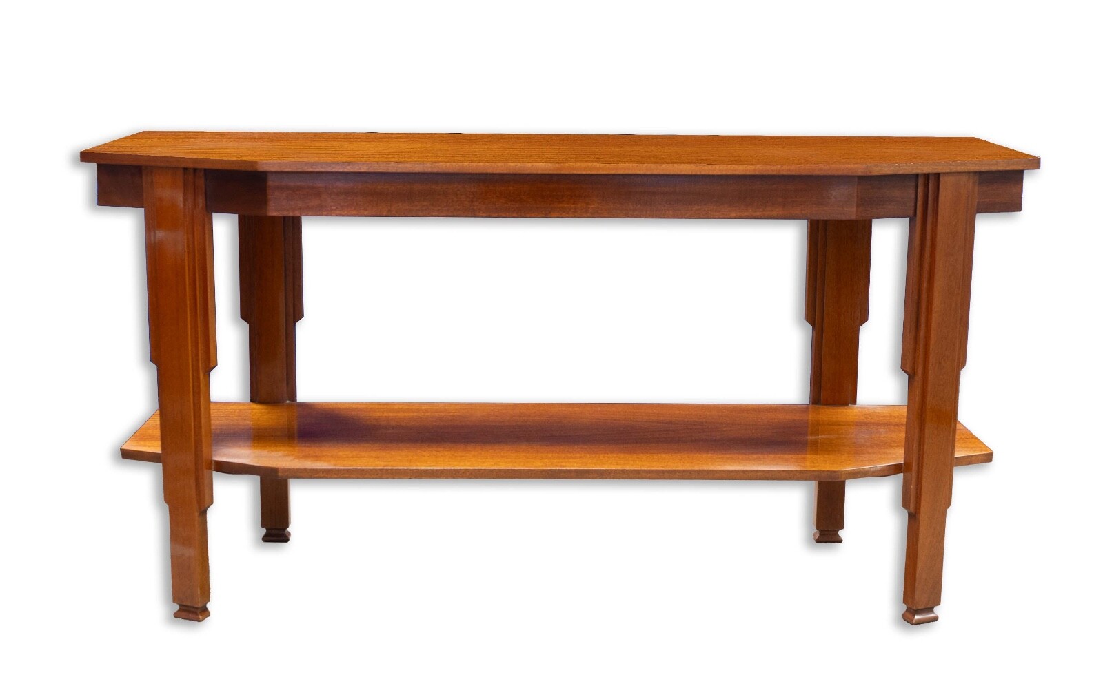 Art Deco Style Wooden Console Sofa Foyer Table