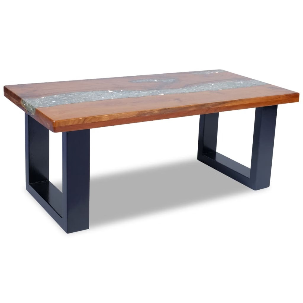 Coffee Table Teak Resin 39.4″x19.7