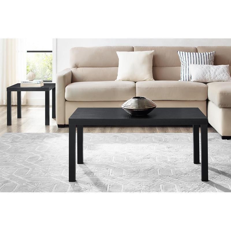 Minimalist Coffee Table Sturdy PVC Construction Space Saving Small Areas Home