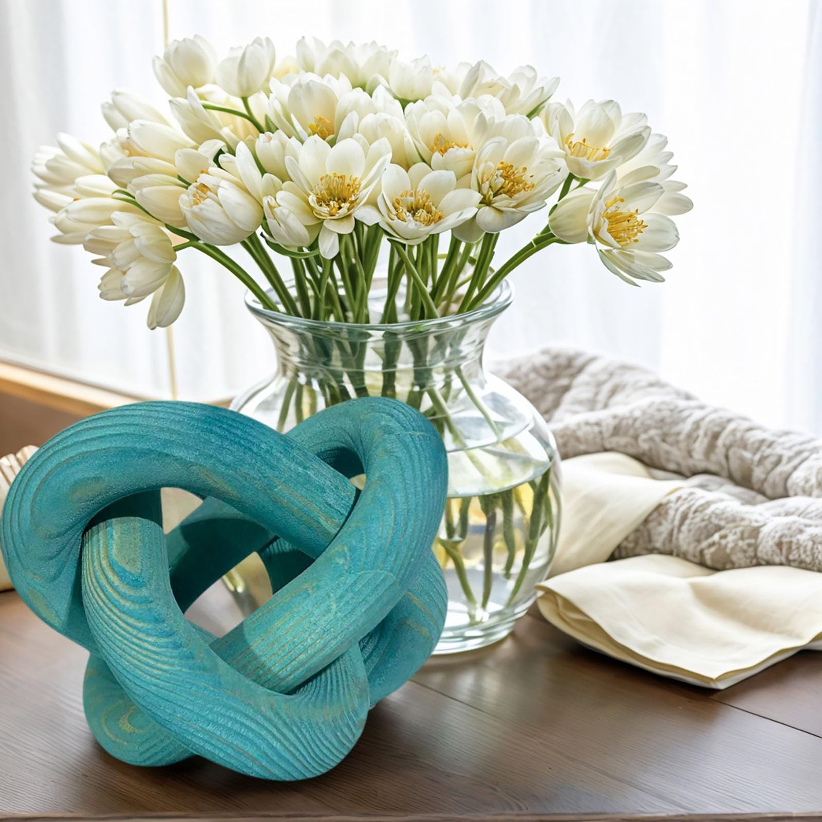 Wood Knot Decor -Coffee Table Decor Shelf Decor Table Books Hand Carved Home …