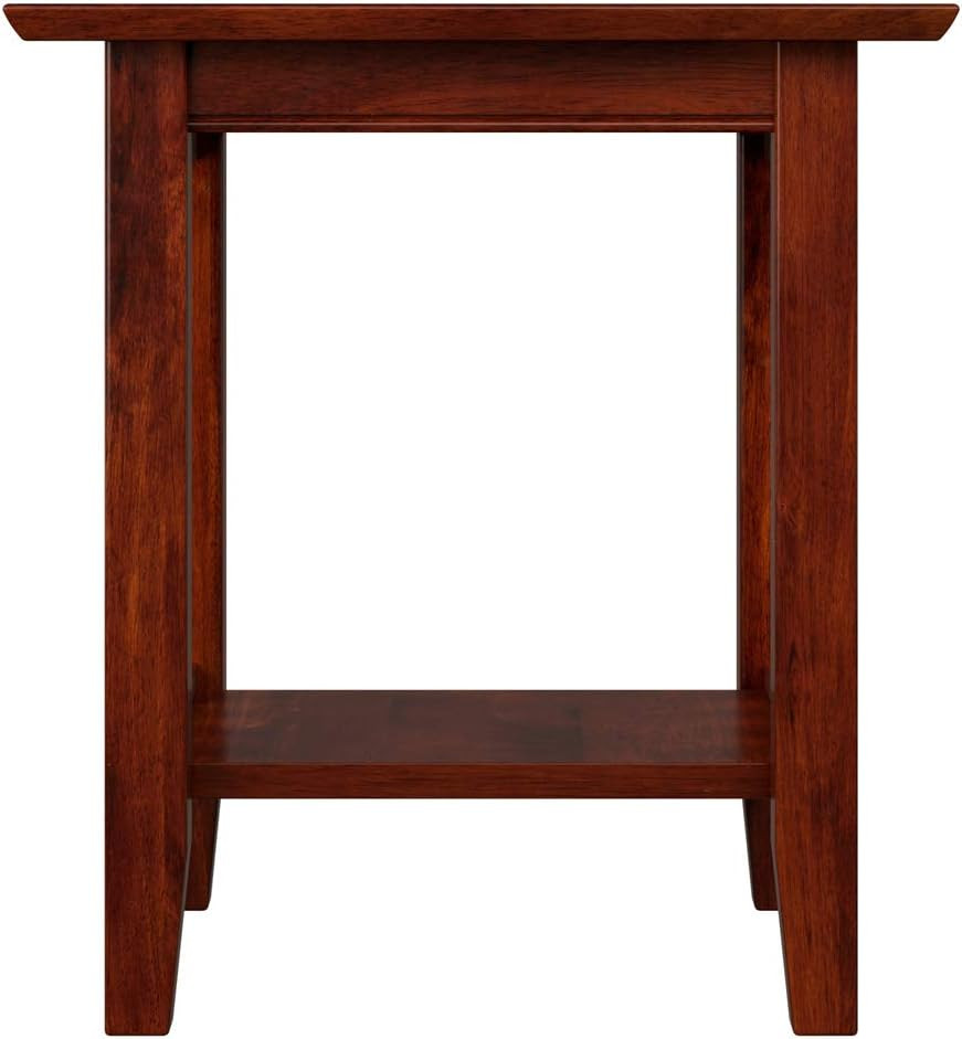 Walnut Mission End Table – Stylish & Functional Accent for Any Room