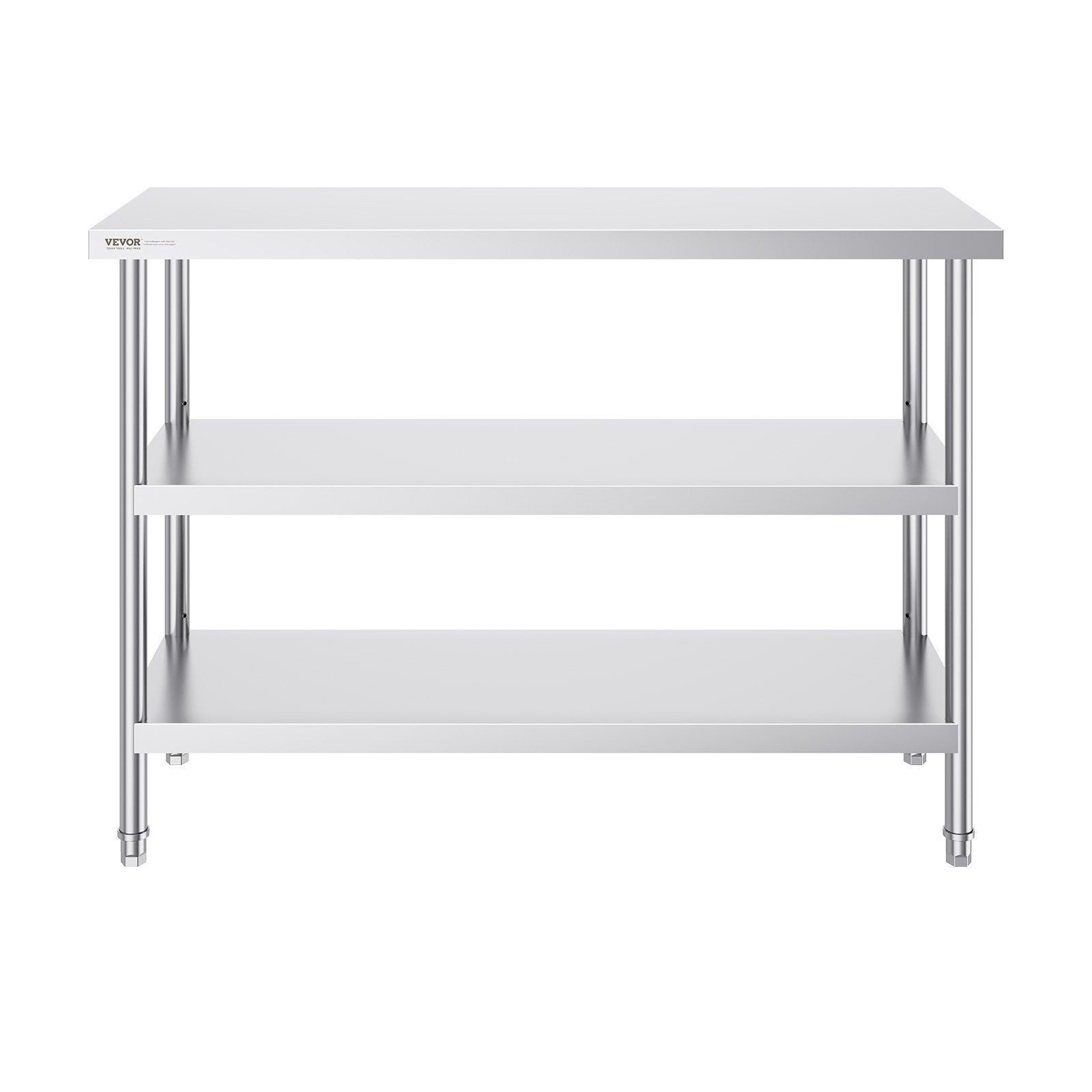 Multi-Tier Steel Workbench 18x48x34in for Kitchen or Garage