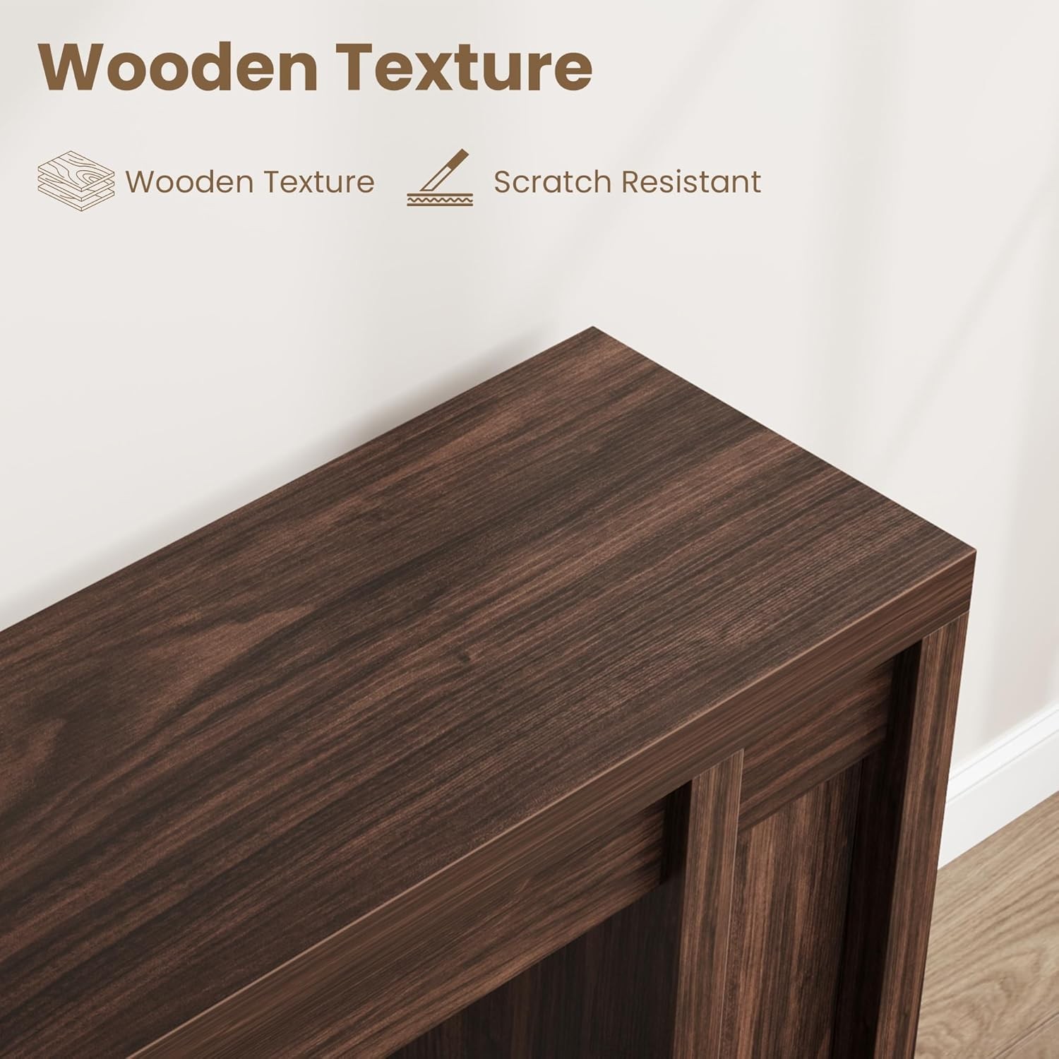 71″ Entryway Table, Wooden Farmhouse Console Table, Long Sofa Table Behind Couch
