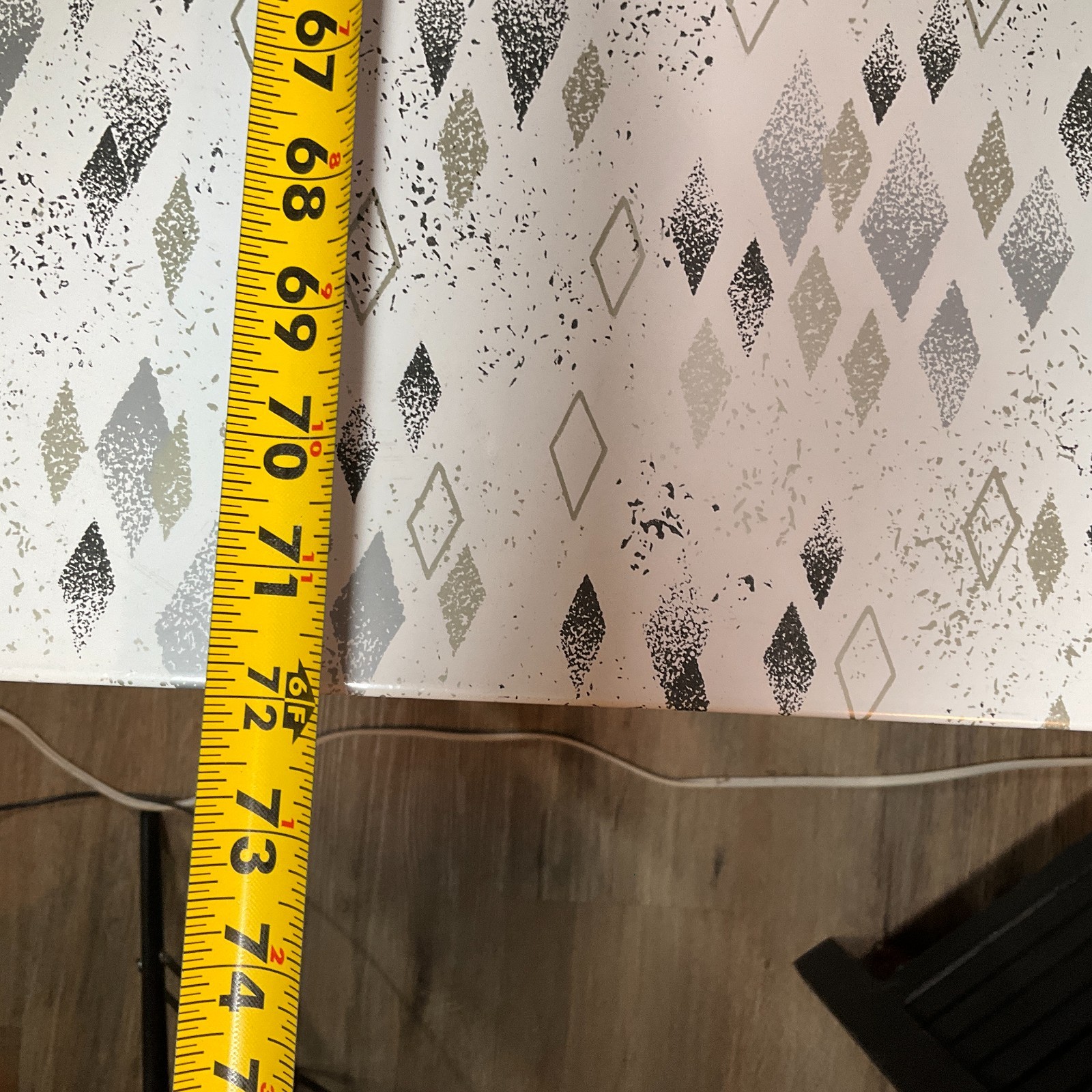 MCM Rare Vintage Original Box Wallace Aluminum Drop Leaf Folding Table 72″ X 30