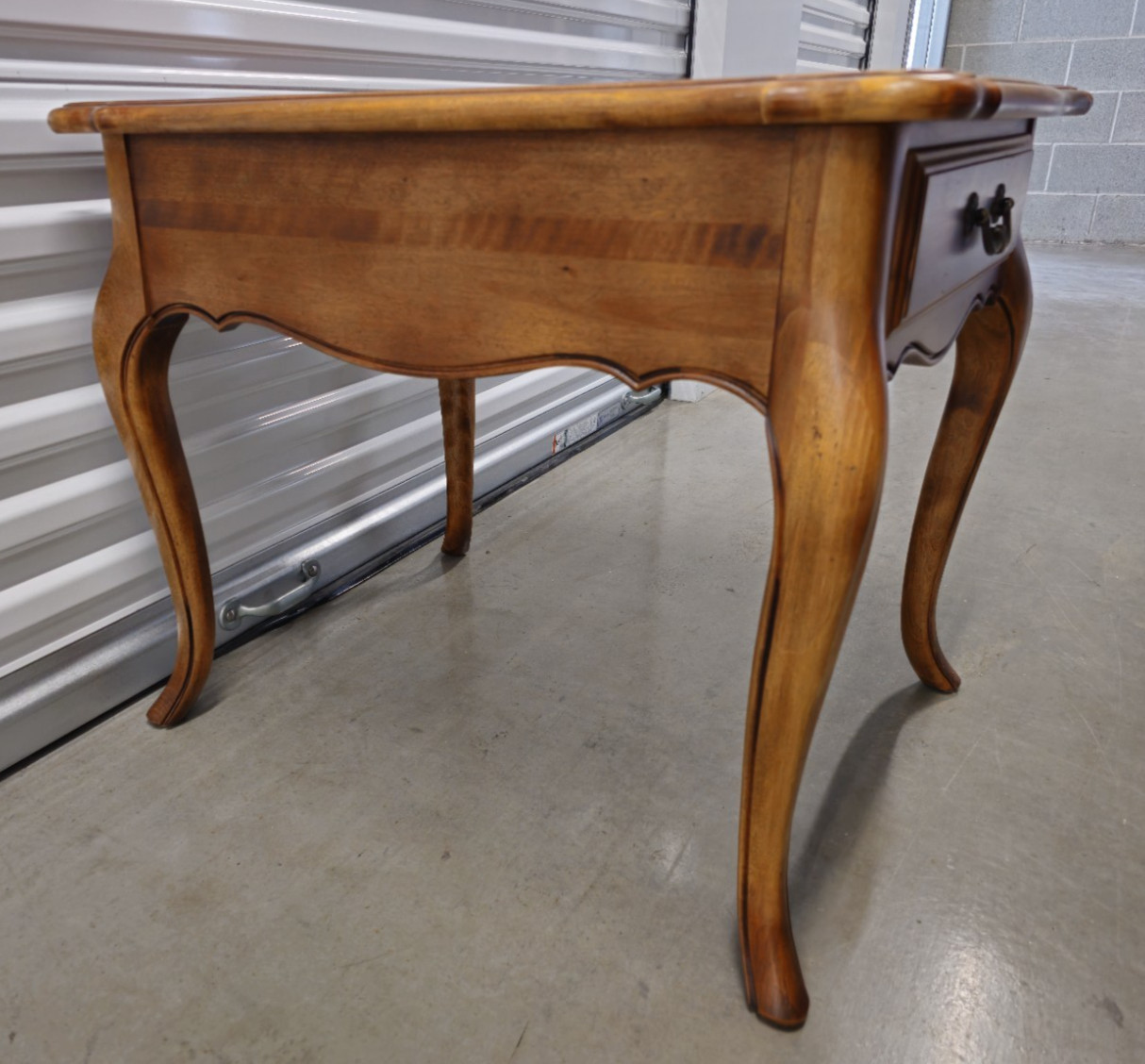 Ethan Allen Country French Lamp Table, Item #26-8303 in #236 Fruitwood Finish B