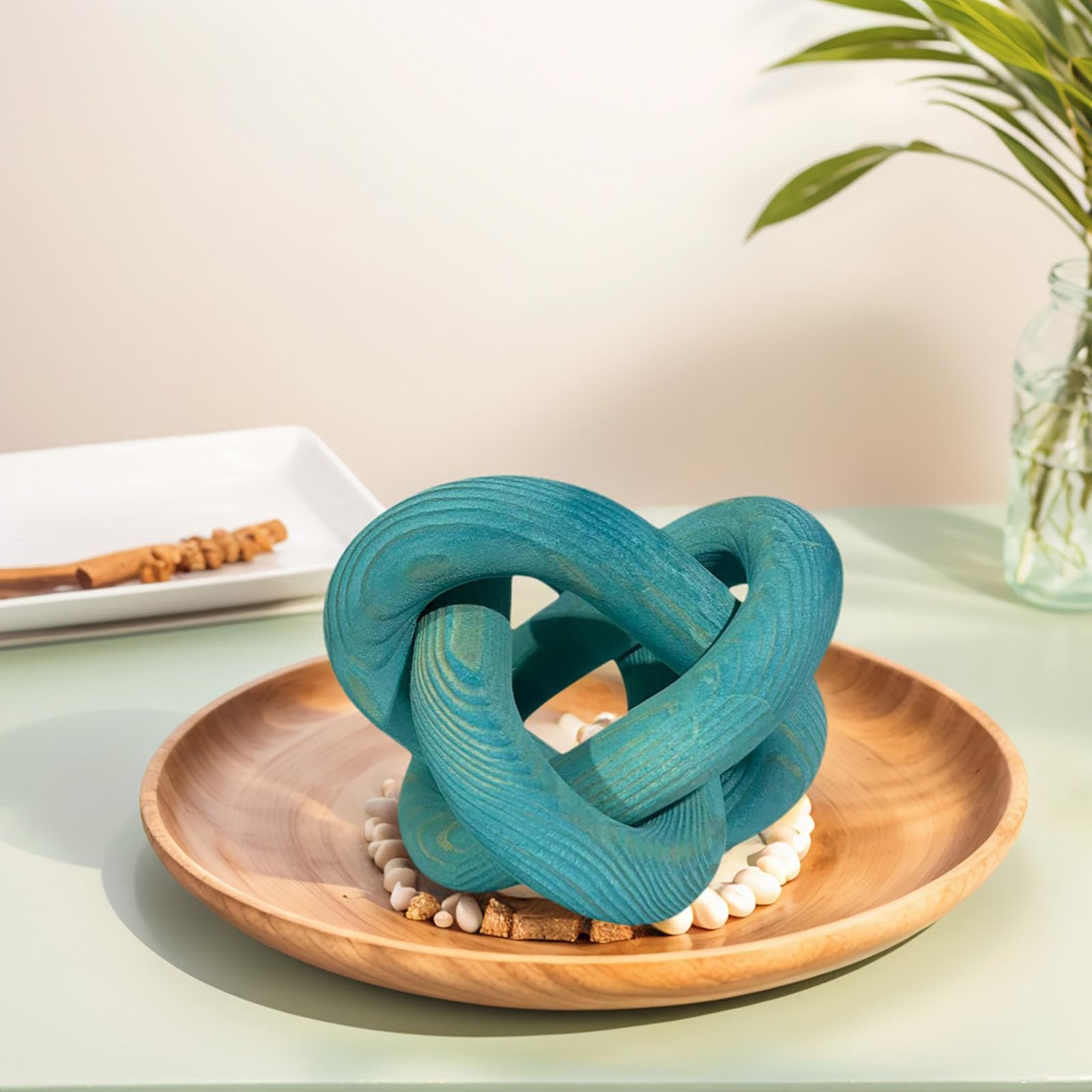Wood Knot Decor -Coffee Table Decor Shelf Decor Table Books Hand Carved Home …