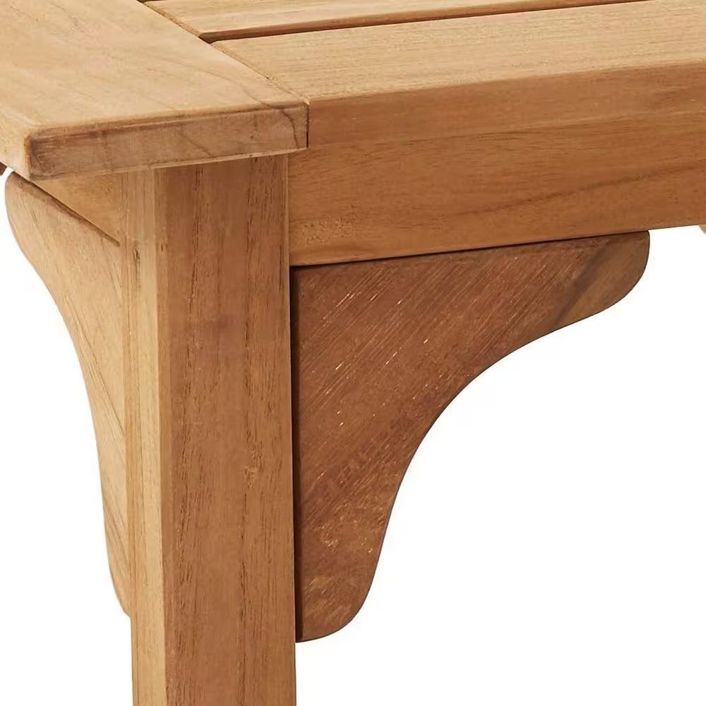 Torrey Natural Teak Wood Outdoor Coffee Table