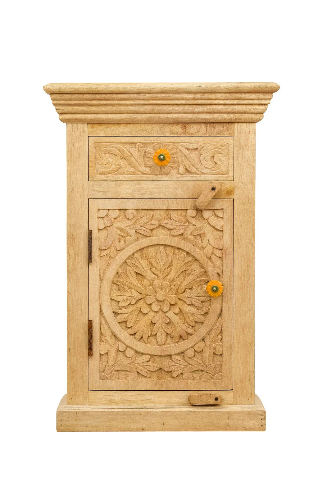 Handmade Solid Wood Furniture Hand Carved Hand Painted Artisan Decor