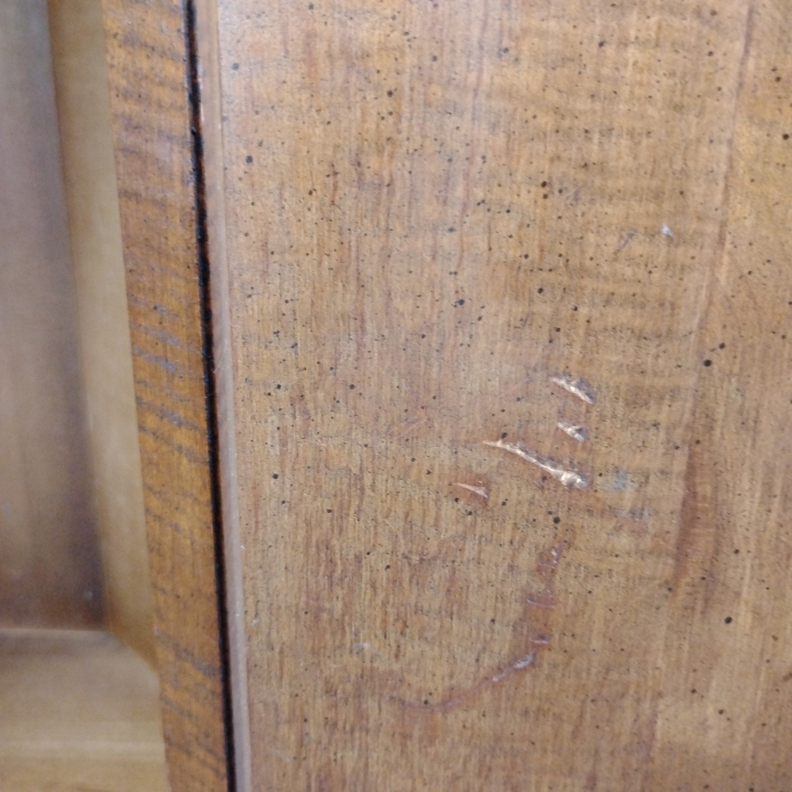 Vintage Octagonal Solid Wood End Side Table 20″T Commode Cabinet Storage Unique