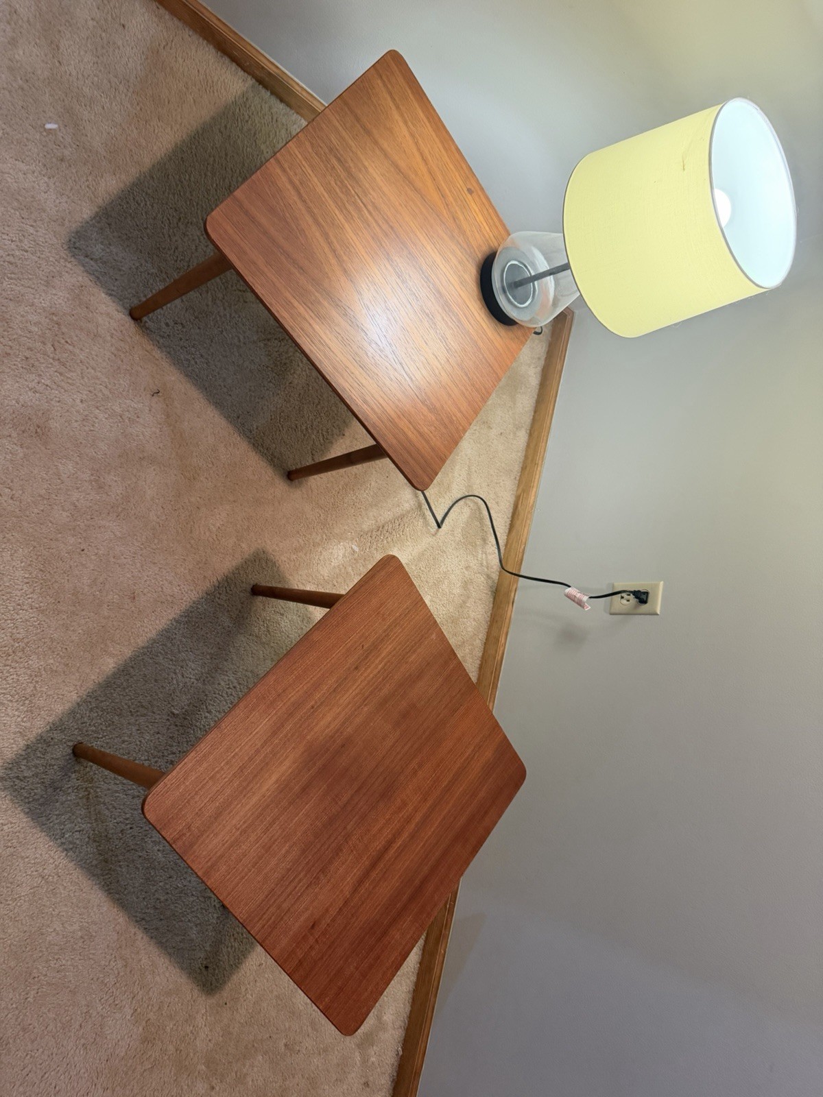 Peter Hvidt & Orla Mølgaard-Nielsen designed Teak End Tables from Sweden