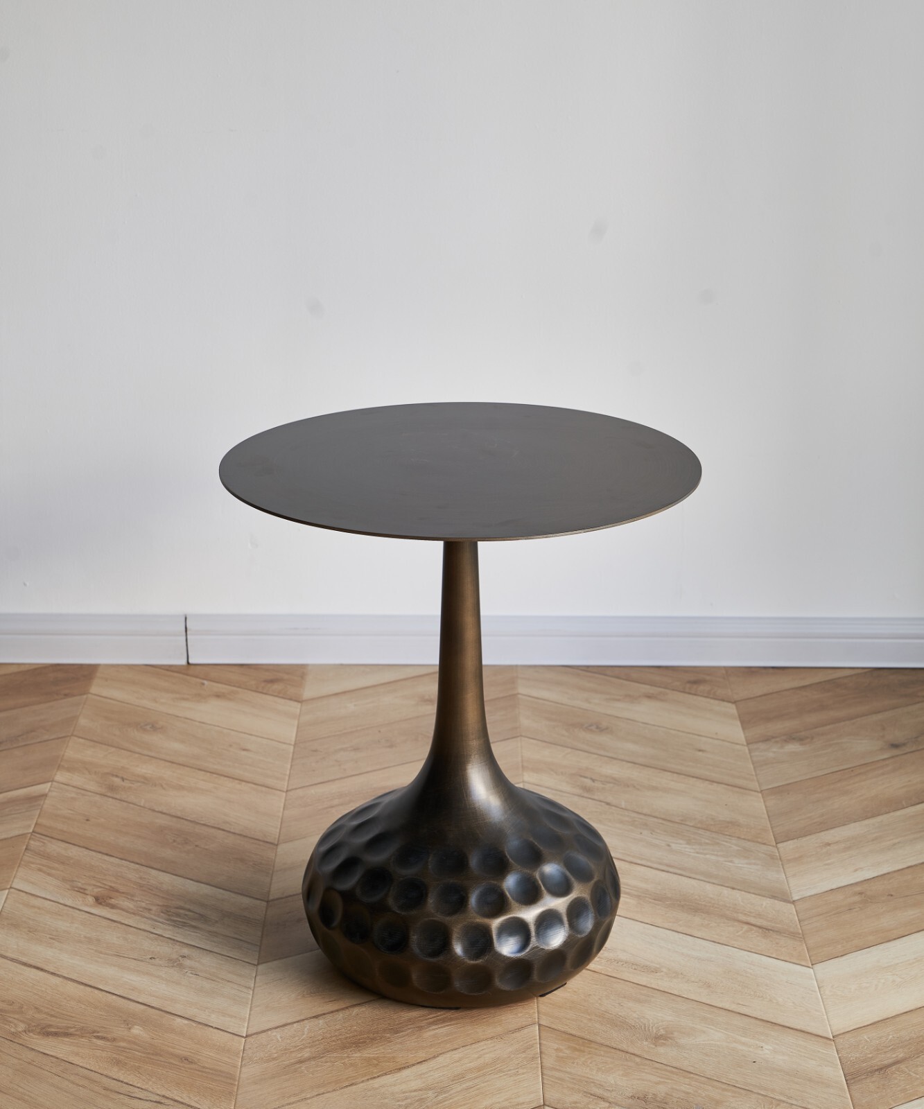 Palma Tall Iron Pedestal Coffee Table