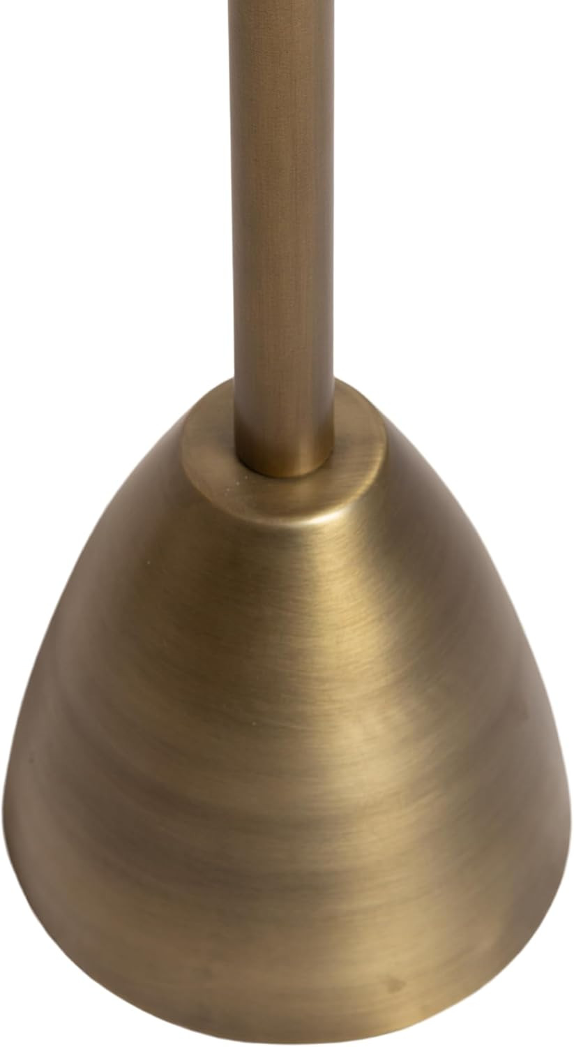 Antique Brass Round Drink Table – Stylish Accent for Any Room