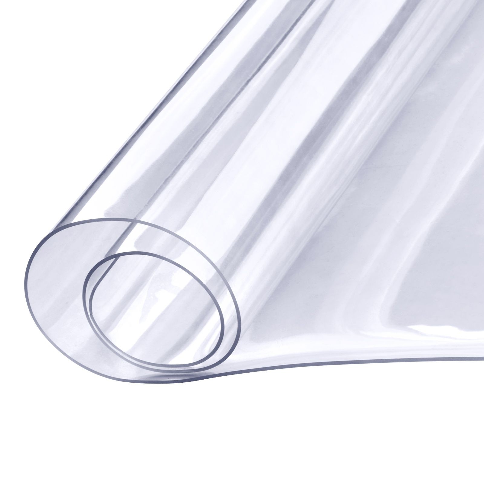 Clear Table Cover Protector, 18″ x 36″ Rectangle Table Cover, 1.5 mm Thick PVC