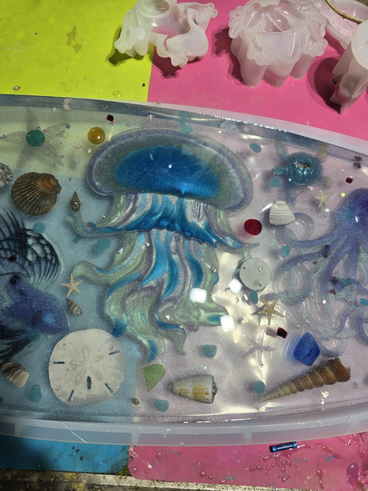 Customer Epoxy Table