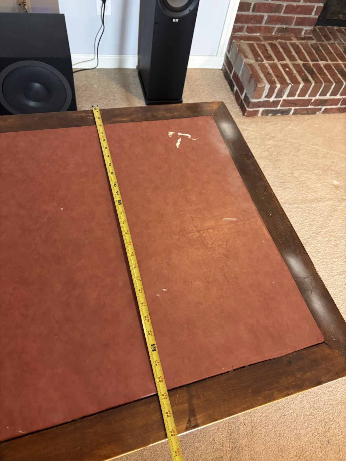 Vintage Card Table Leg O Matic 29″x29″ Folding Wood Table