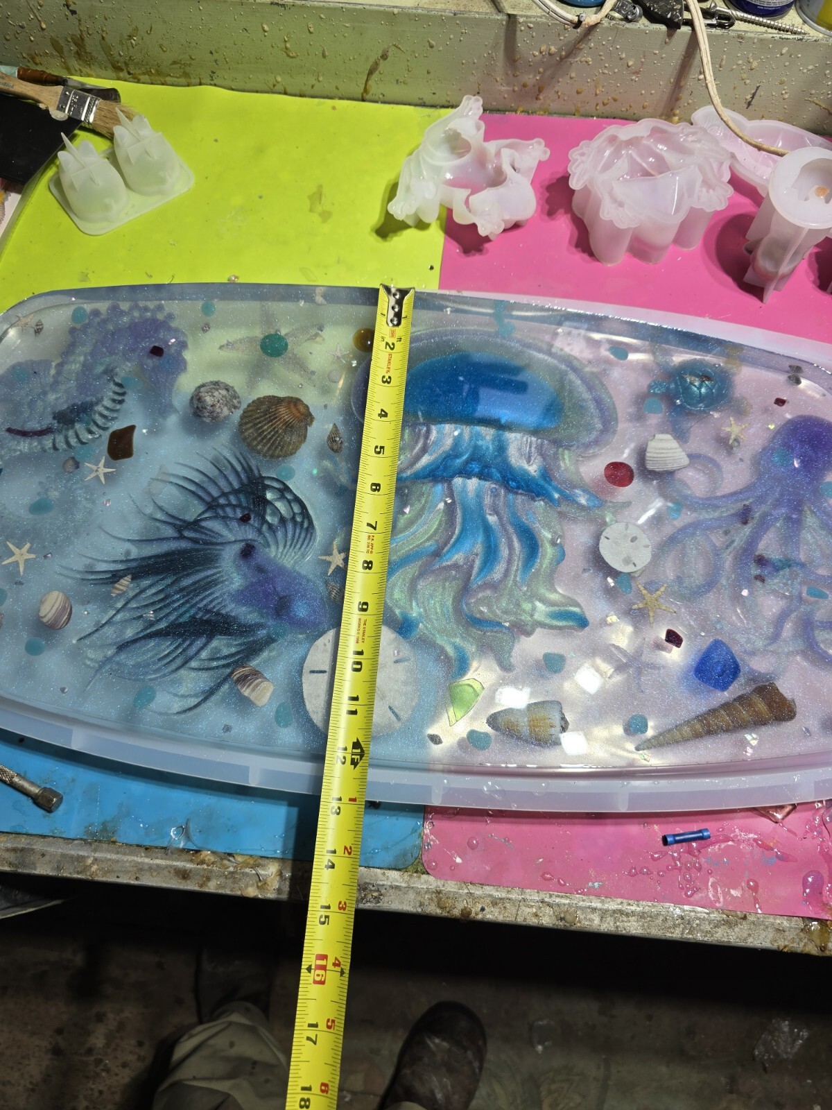 Customer Epoxy Table