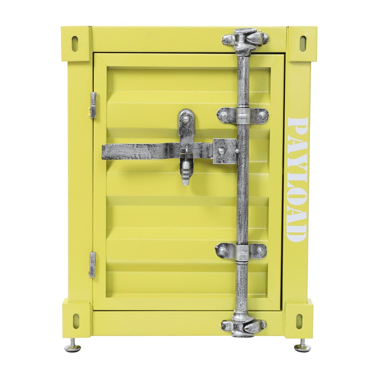 Industrial Tinplate Bedside Table Container Max 90kg Side Table Container Locker