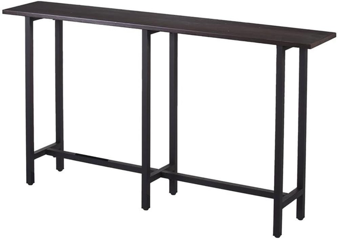 SEI Hendry Multicolor Long Narrow Console Sofa Table for Entryway or Living Room