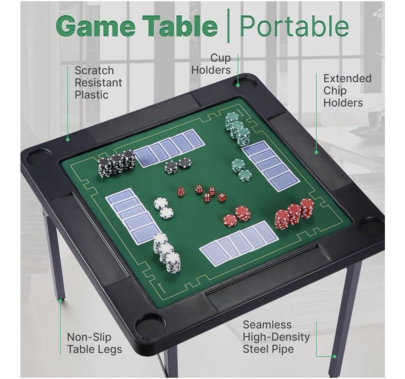 Queensell Foldable Table