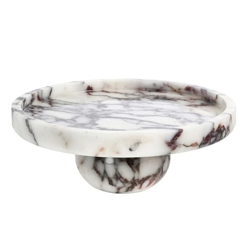 Preciousness Marble Decorative Tray for Home Decor,Living 7″ Calacatta Viola 19