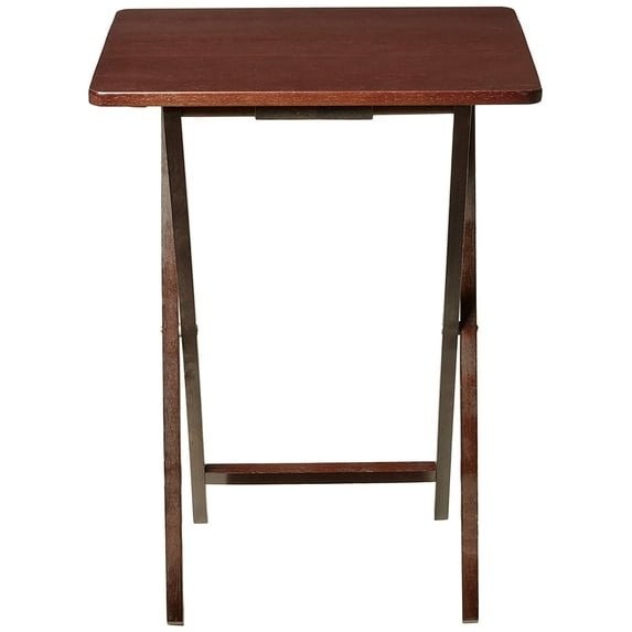 Mainstays Rubberwood Folding TV Tray Table