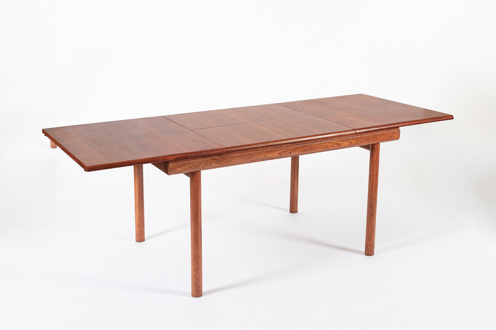 Teak Mid Century English Extension Dining Table by White & Newton