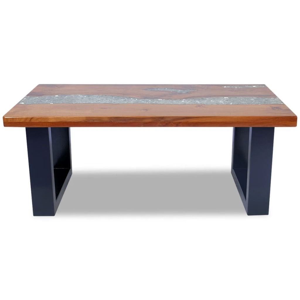 Coffee Table Teak Resin 39.4″x19.7