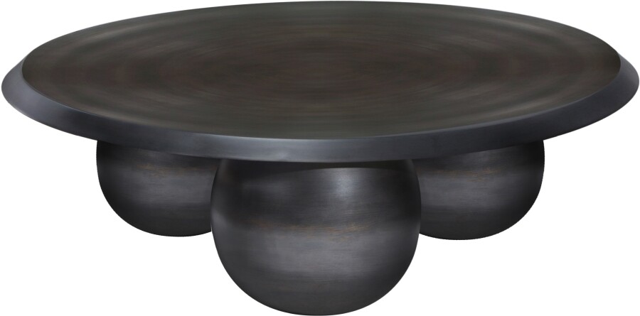 Globus Collection Art Deco Coffee Table 3 Round Ball Shaped Iron