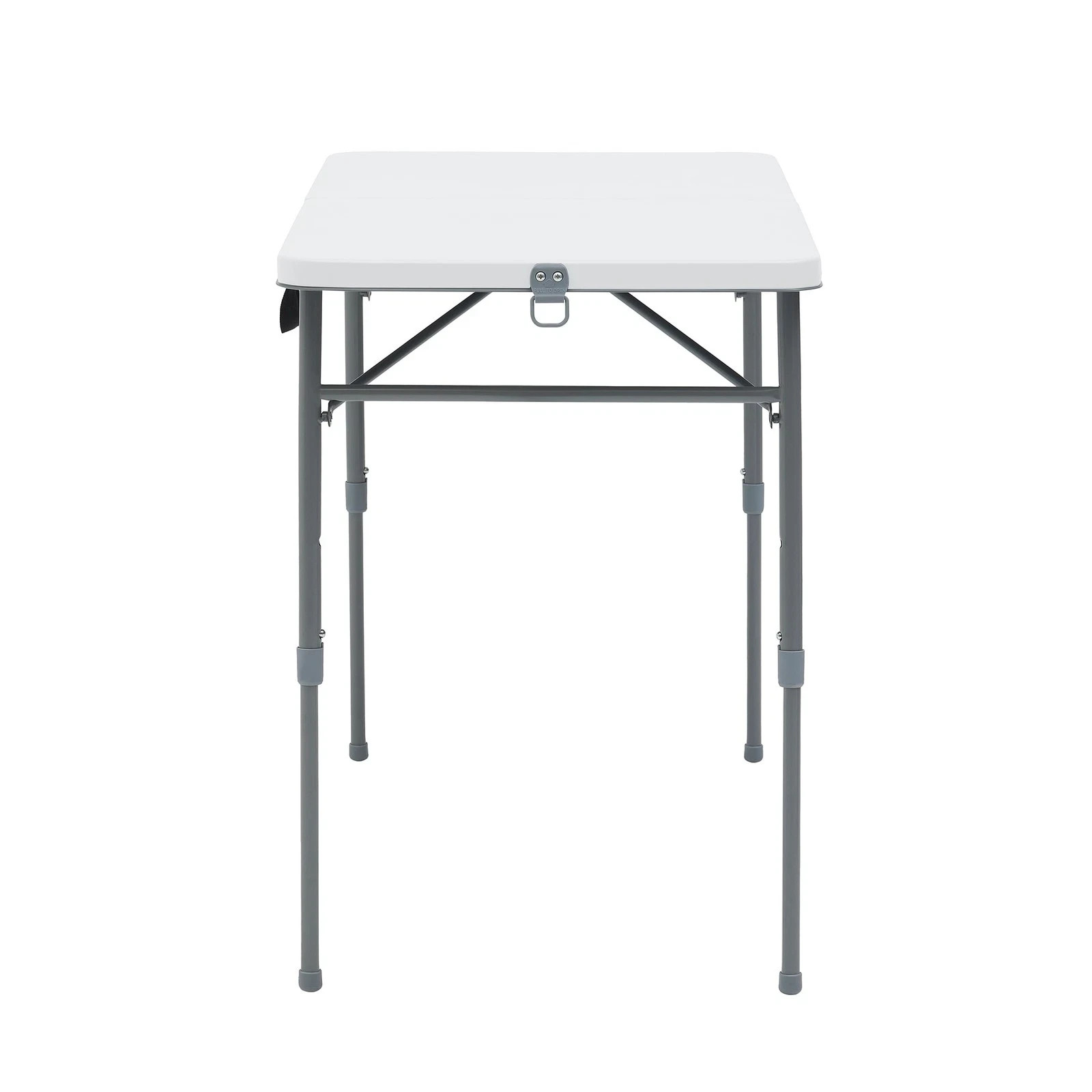 Mainstays 40″ Adjustable Height Centerfold Folding Table, White